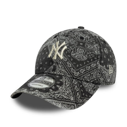 Pictured is this MLB Washed Paisley New York Yankees 9TWENTY in black. 1