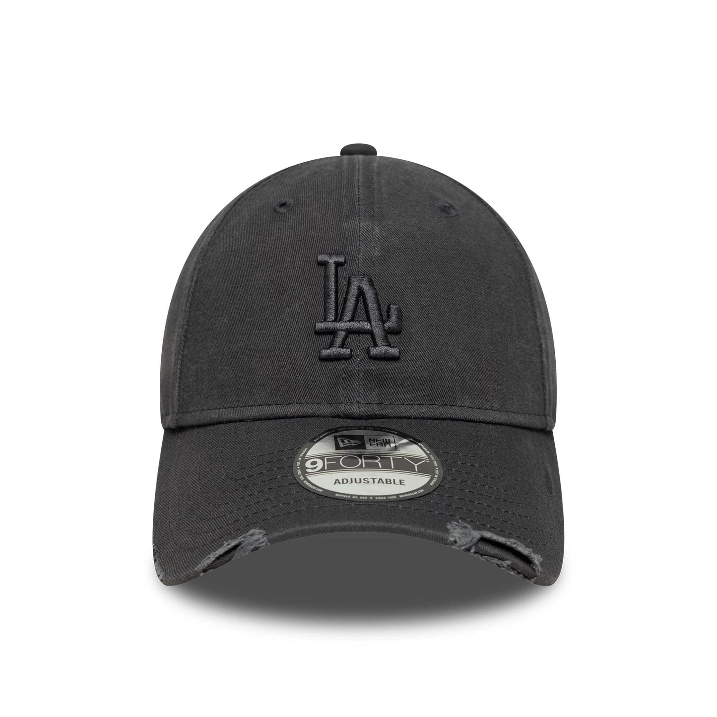 Pictured is this MLB Washed Distressed LA Dodgers 9FORTY in charcoal. 2