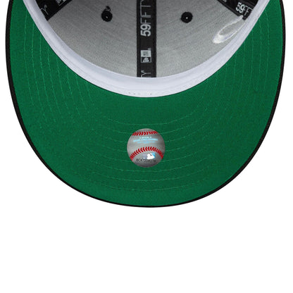 Pictured is this MLB Est Script Colorado Rockies Low Profile 59FIFTY Fitted in black. 6