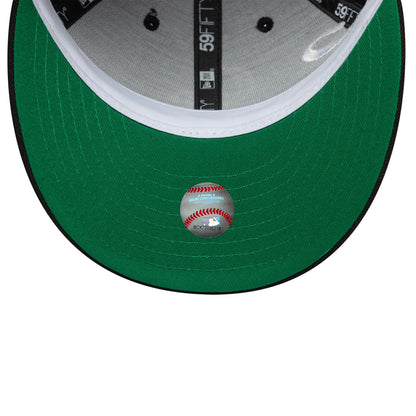 Pictured is this MLB Est Script Colorado Rockies Low Profile 59FIFTY Fitted in black. 6