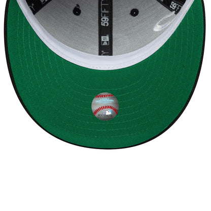 Pictured is this MLB Est Script Colorado Rockies Low Profile 59FIFTY Fitted in black. 6