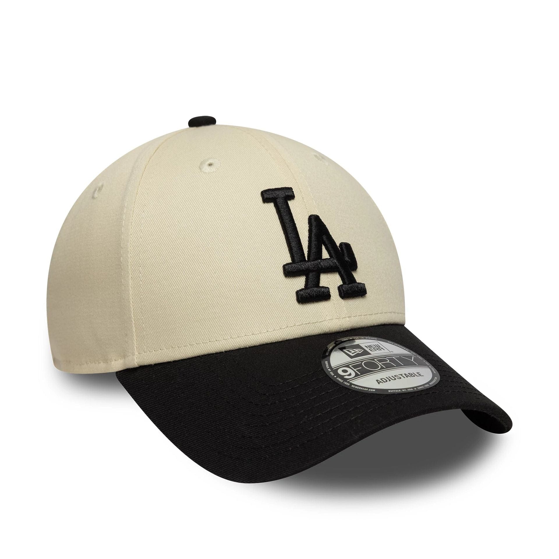 Pictured is this MLB Colour Block LA Dodgers 9FORTY in Cream. 3