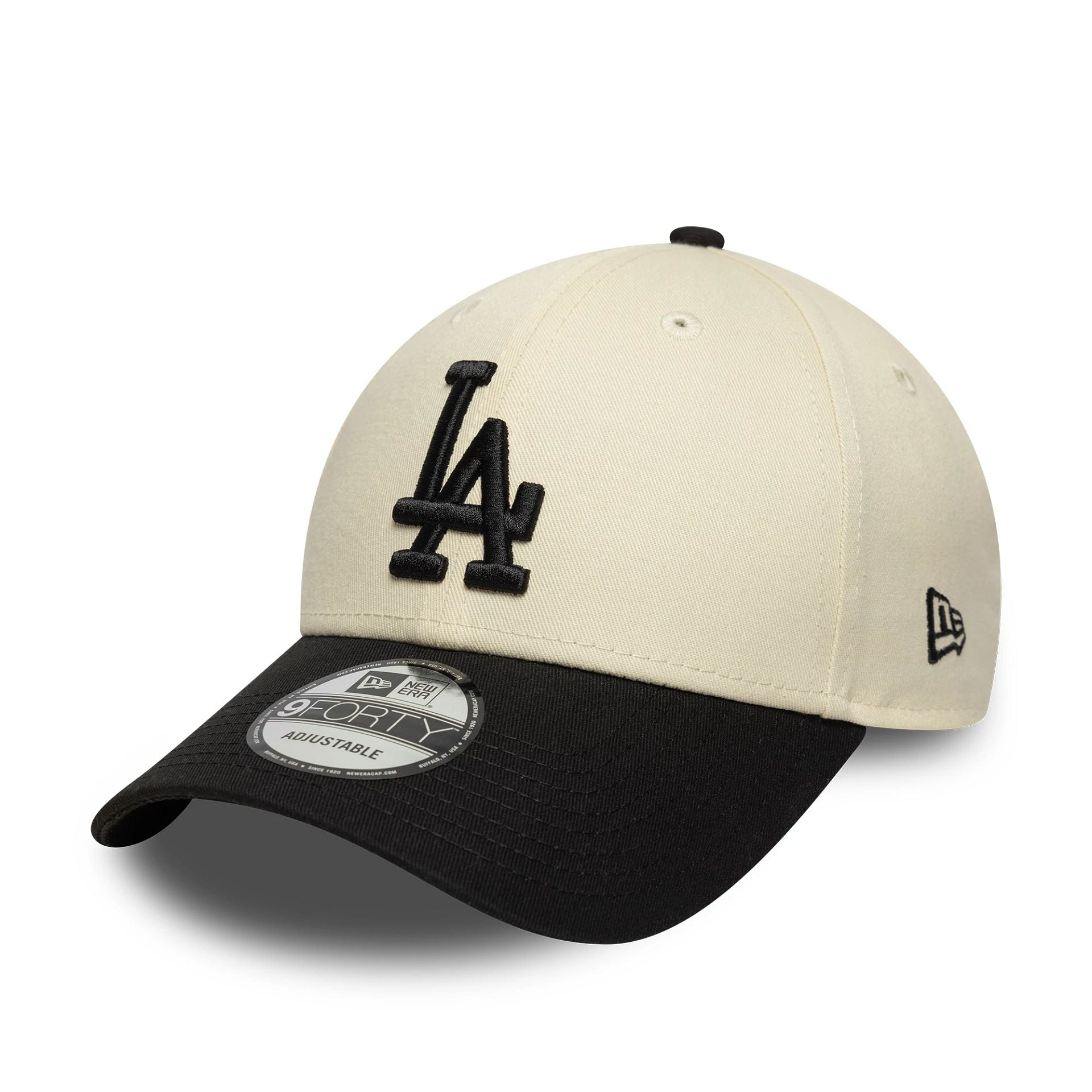 Pictured is this MLB Colour Block LA Dodgers 9FORTY in Cream. 1