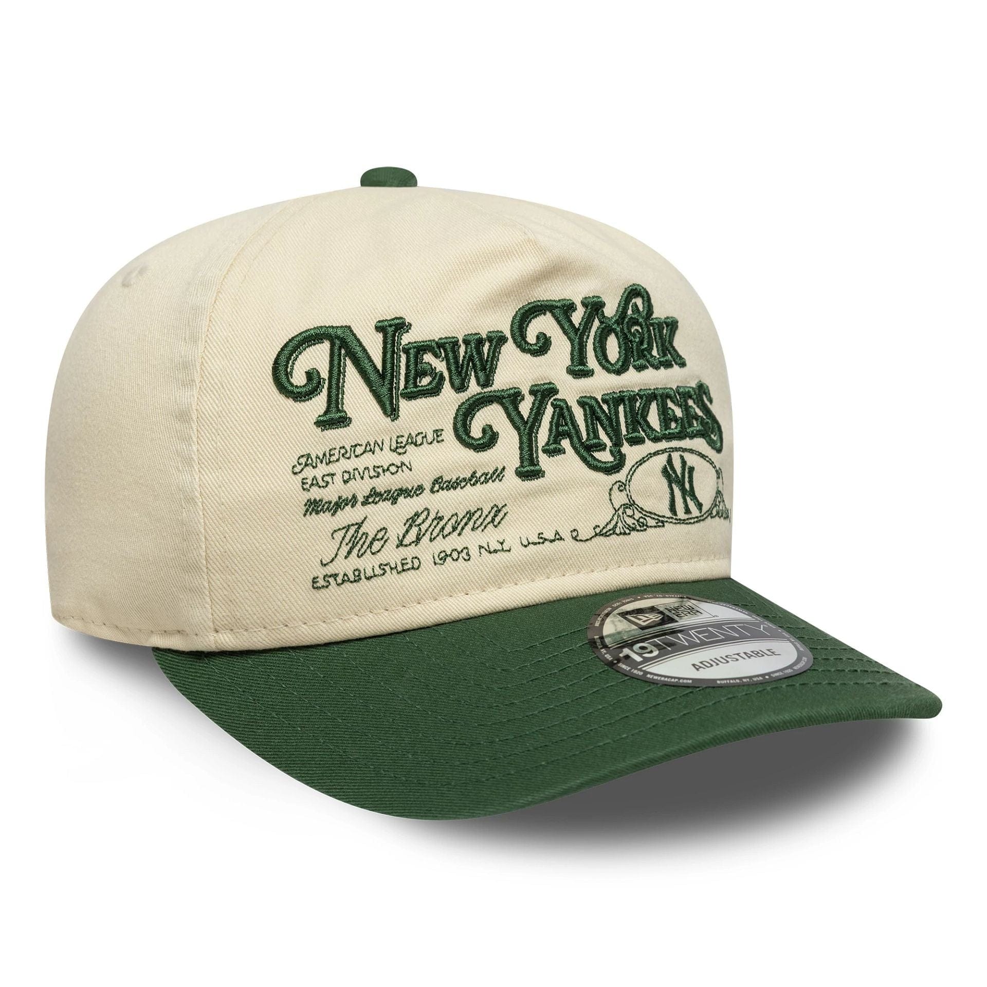 Pictured is this MLB Washed Graphic New York Yankees 19TWENTY in Dark Green. 3