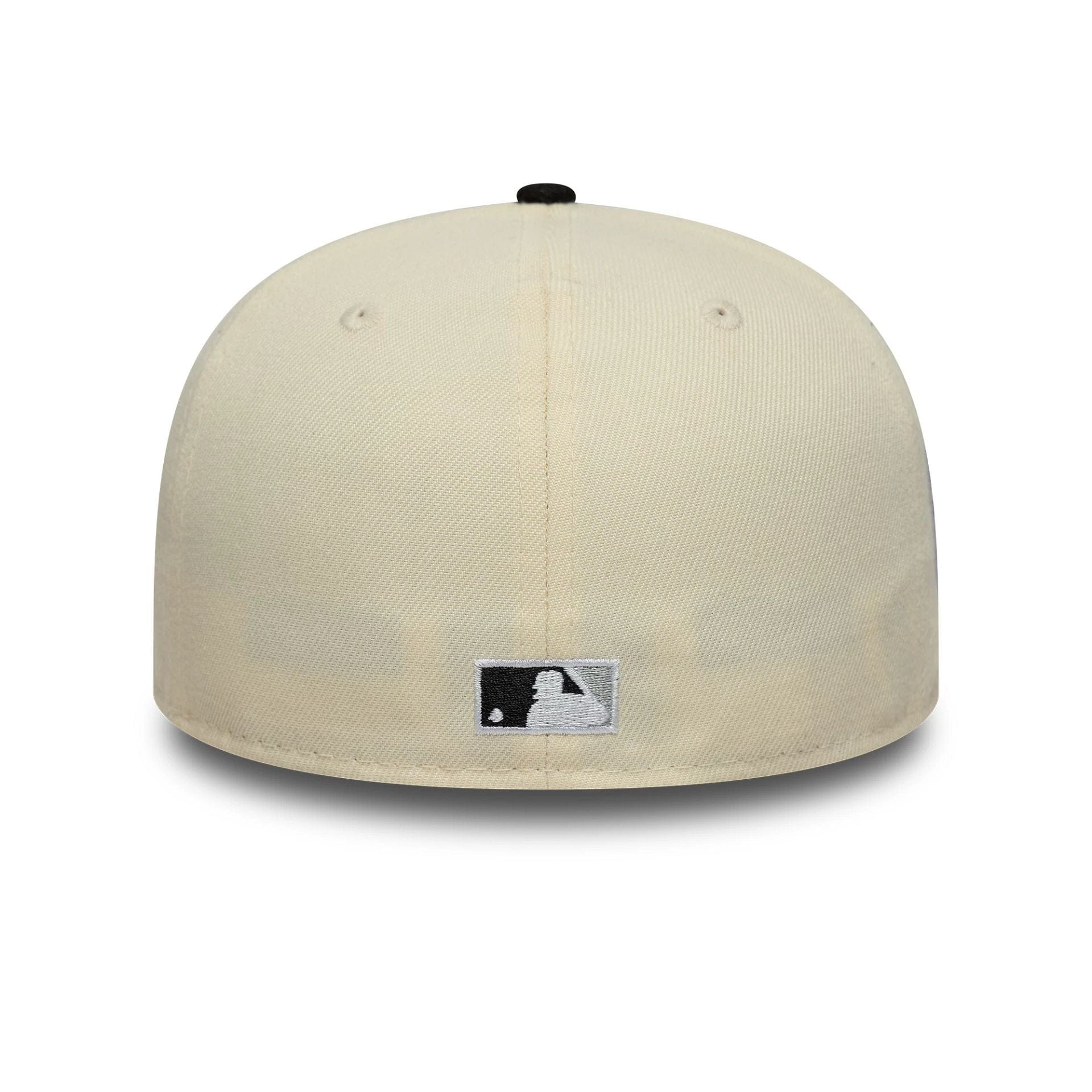 Pictured is this MLB Cooperstown New York Yankees Low Profile 59FIFTY Fitted cap in Cream. 5