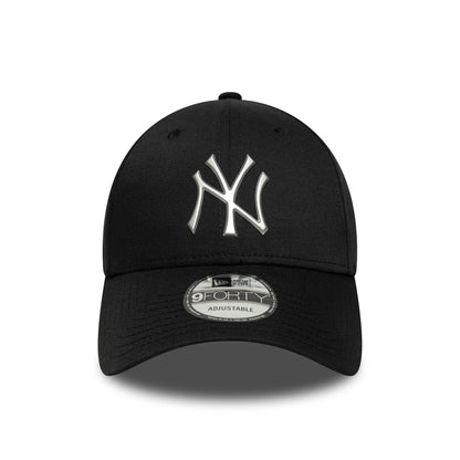 Pictured is this MLB Metallic New York Yankees 9FORTY in black. 2