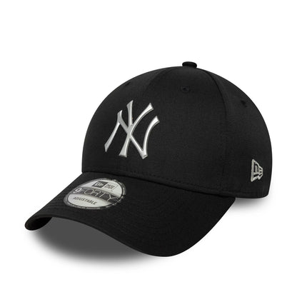 Pictured is this MLB Metallic New York Yankees 9FORTY in black. 1