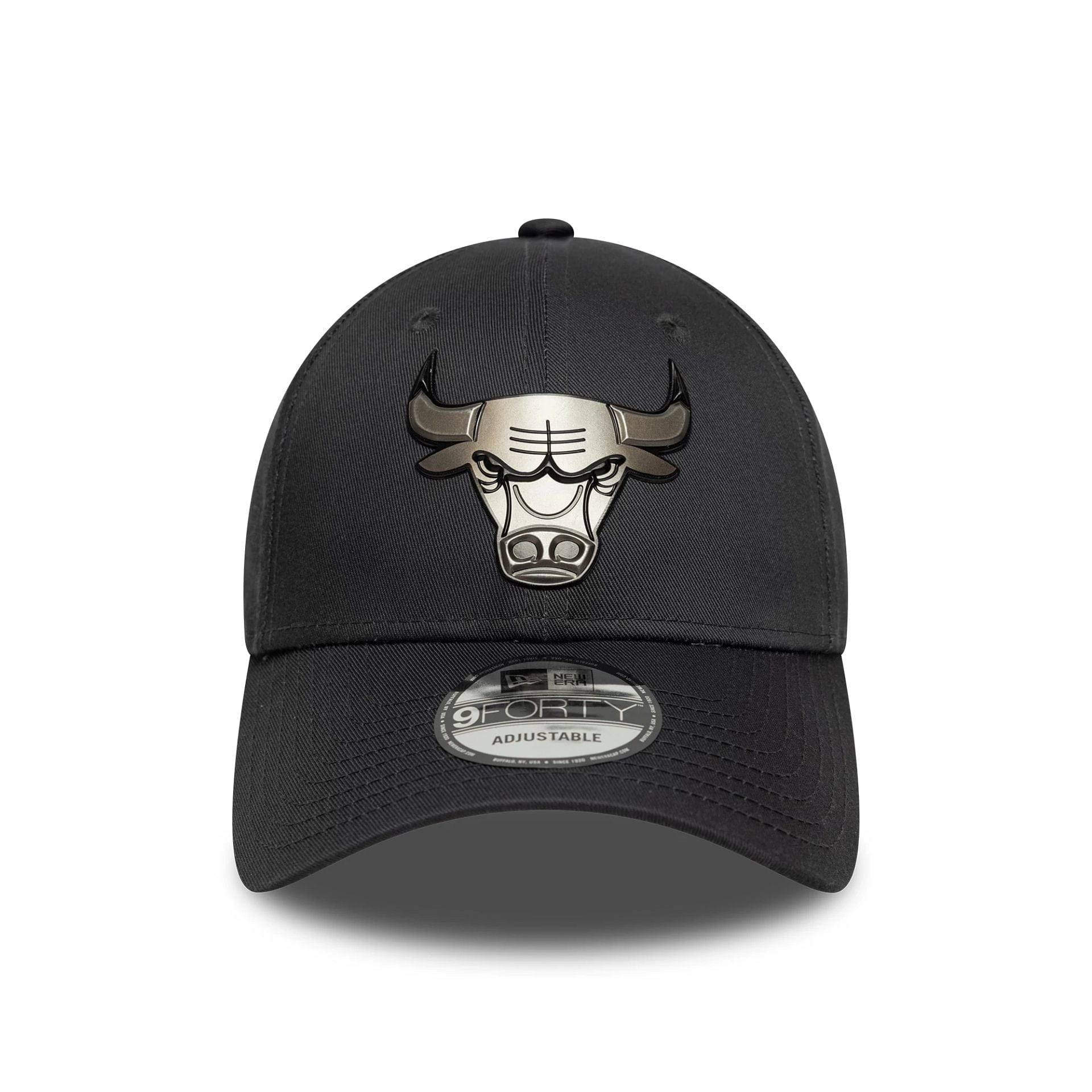 Pictured is this NBA Metallic Chicago Bulls 9FORTY in charcoal. 2
