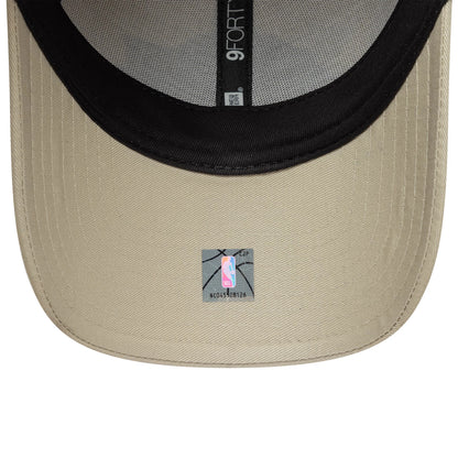 Pictured is this NBA Metallic LA Lakers 9FORTY in light beige. 5