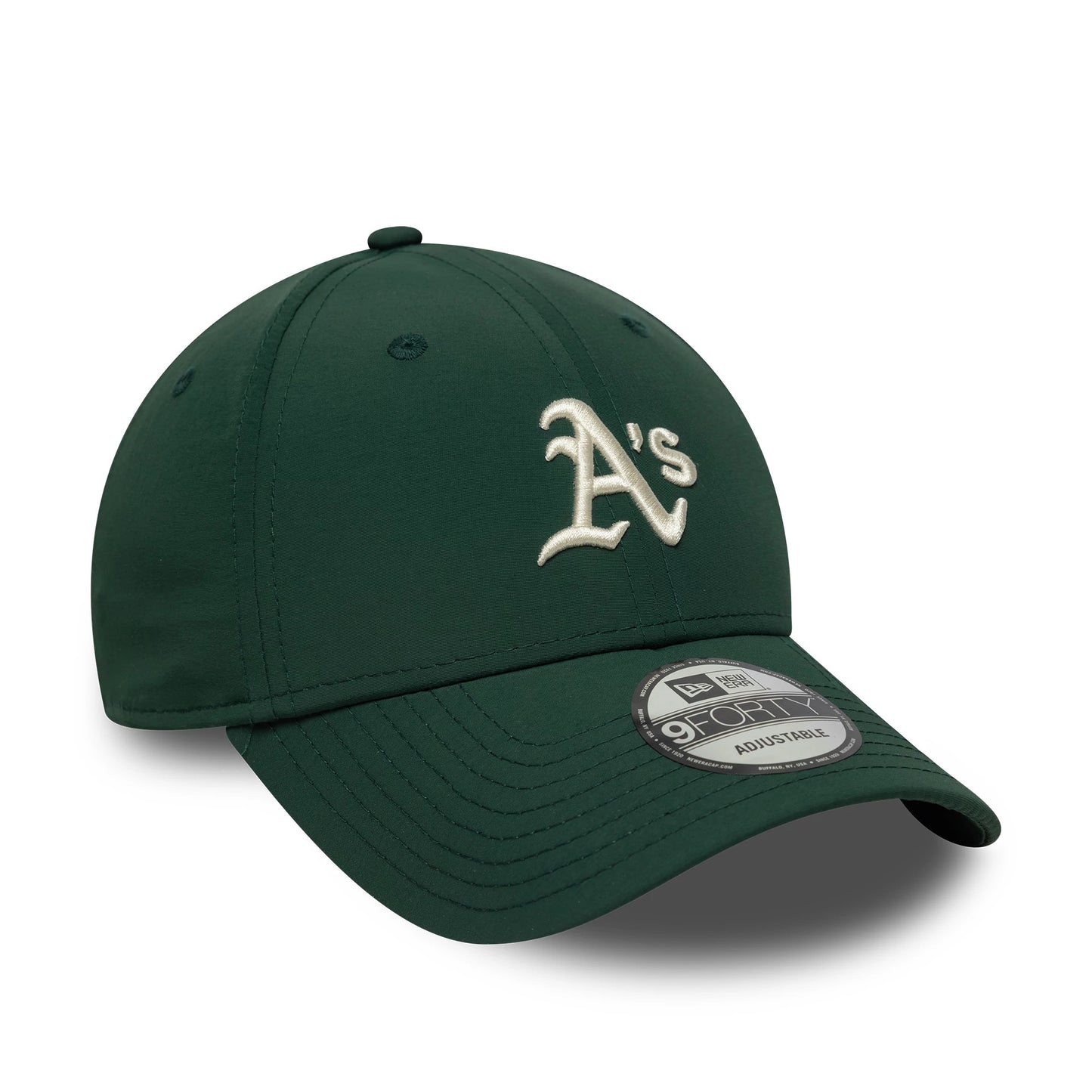Pictured is this MLB Recycled Midi Athletics 9FORTY in dark green. 3