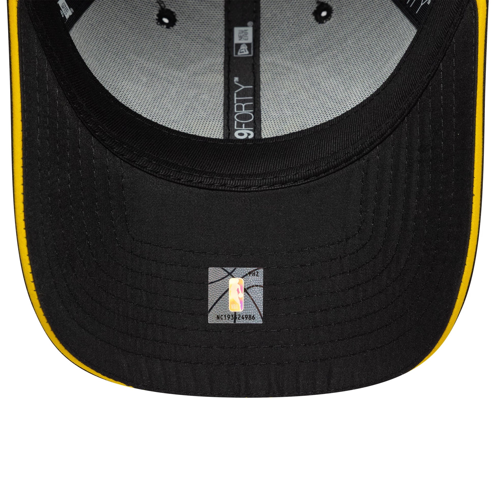 Pictured is this NBA Microfibre LA Lakers 9FORTY in black. 5