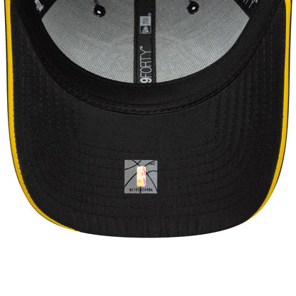 Pictured is this NBA Microfibre LA Lakers 9FORTY in black. 5