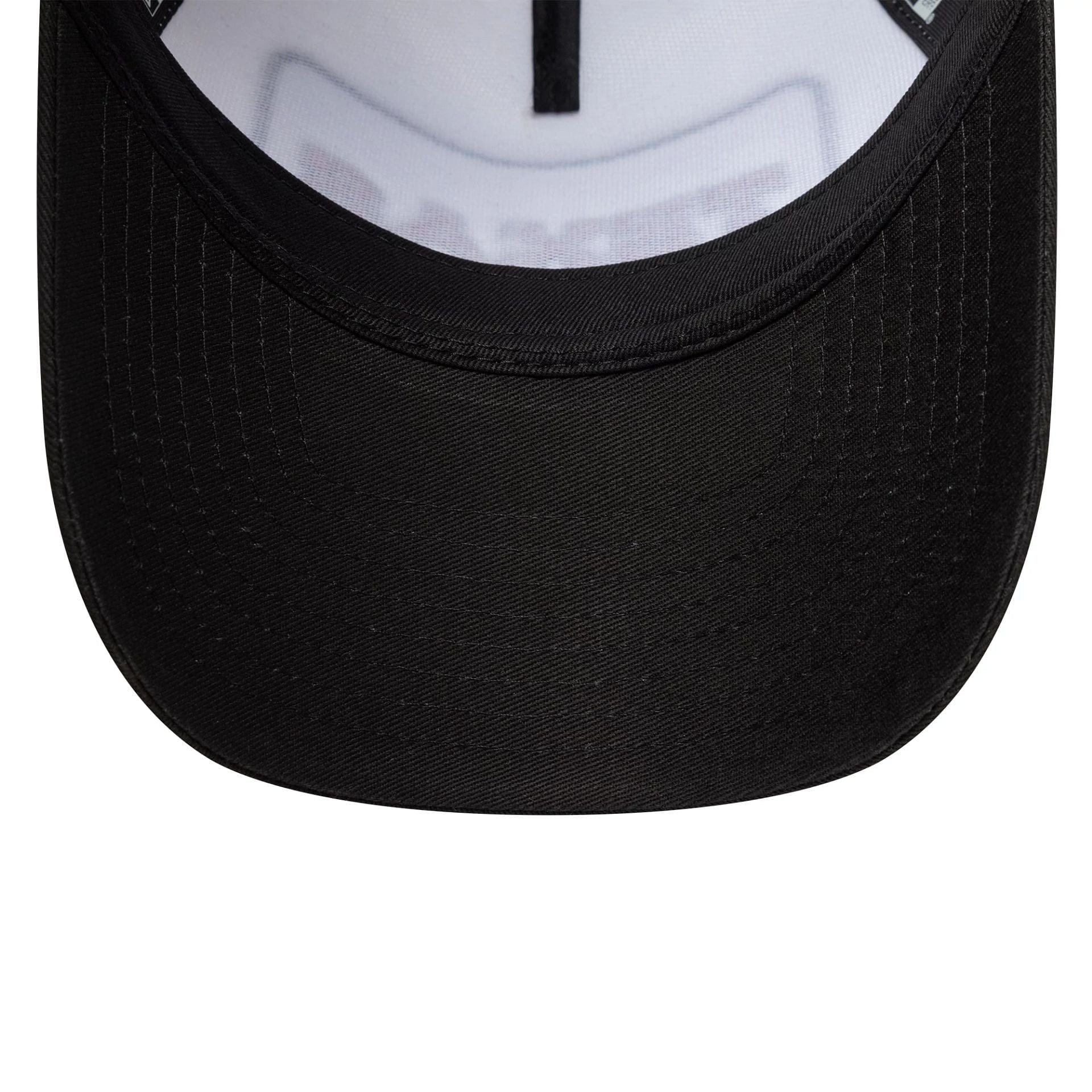 Pictured is this New Era Location Patch 9FORTY A-Frame Trucker in black. 5