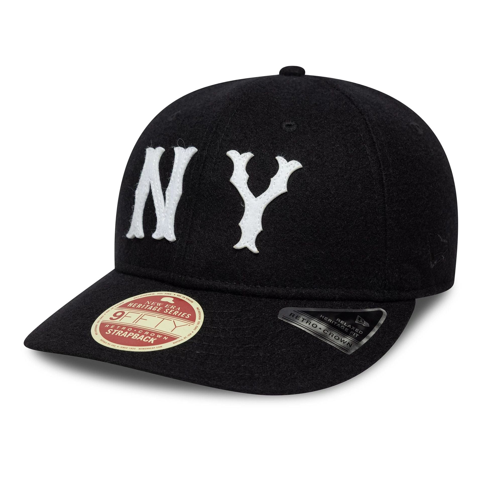 Pictured is this MLB Heritage New York Highlanders Retro Crown 9FIFTY in black. 1