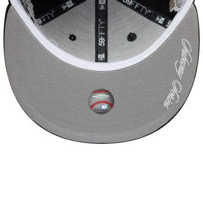 Pictured is this MLB Subway Series New York Mets 59FIFTY Fitted cap in black. 7