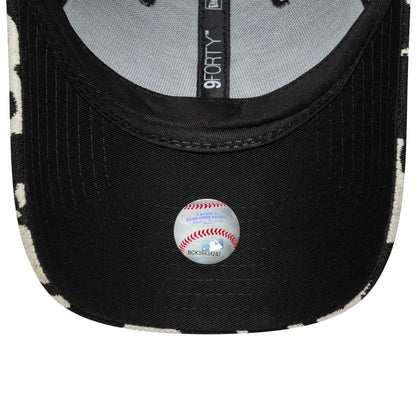 Pictured is this Womens MLB Cow Midi New York Yankees 9FORTY in black. 5