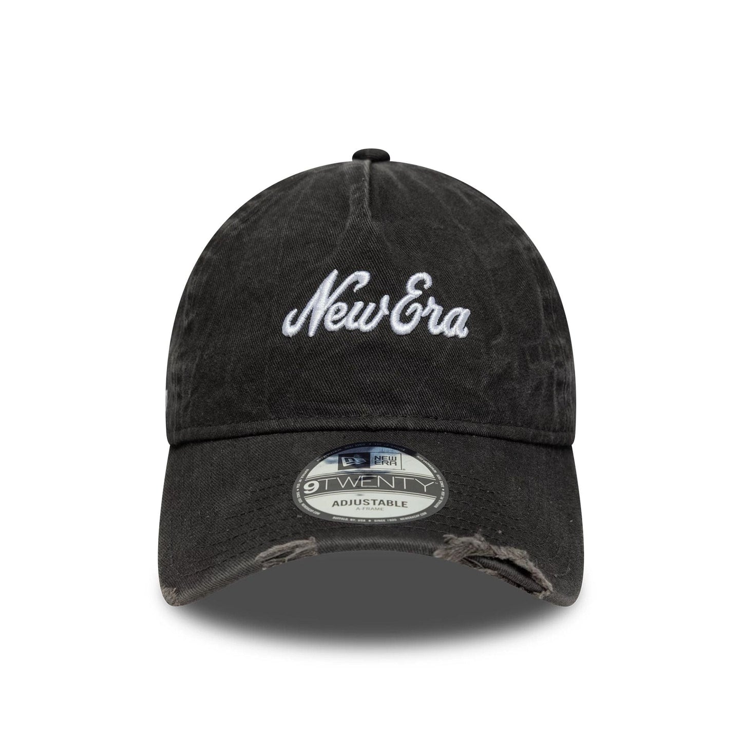 Pictured is this New Era Pigment Wash 9TWENTY A-Frame in black. 2