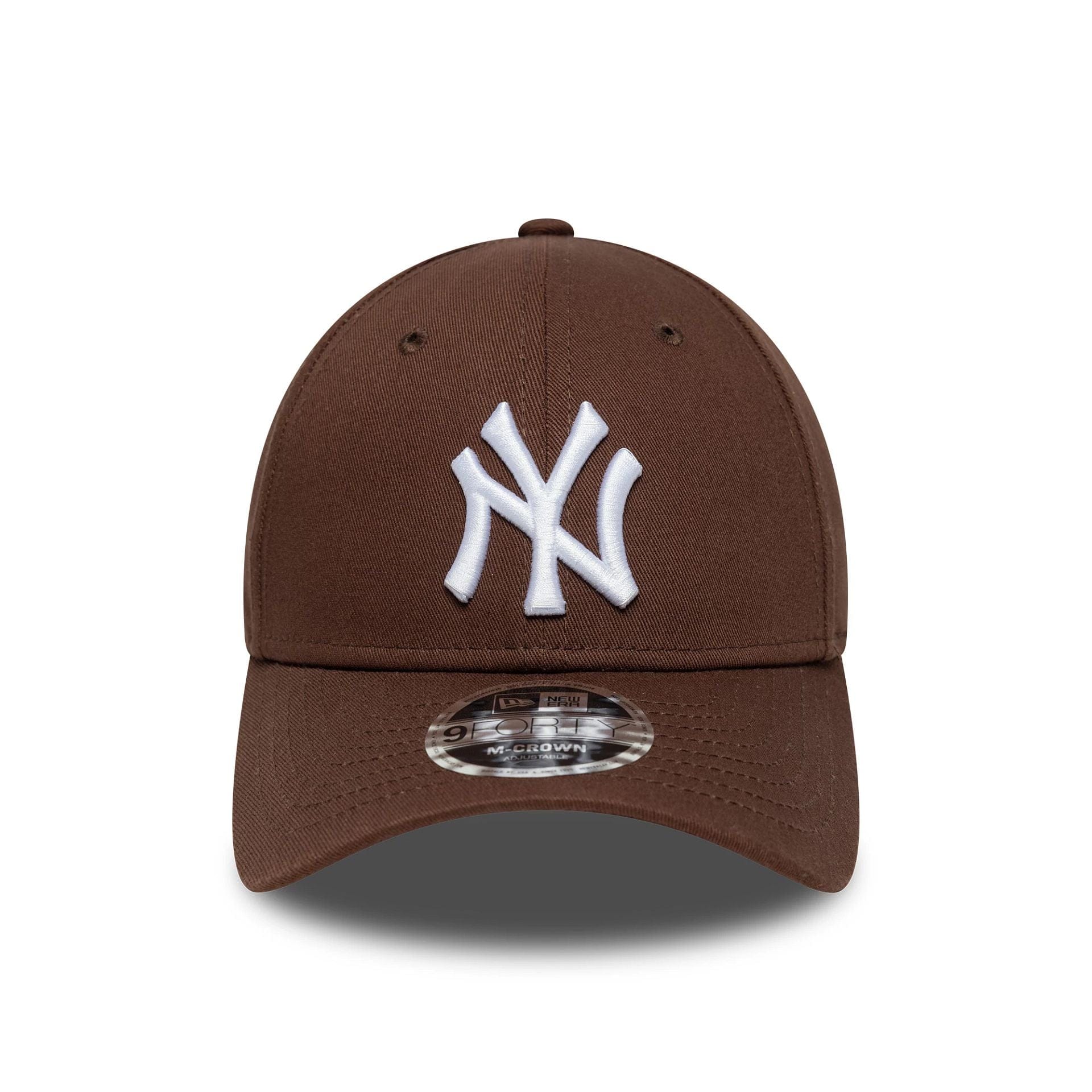 Pictured is this MLB New York Yankees 9FORTY M-Crown in brown. 2