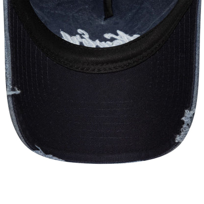 Pictured is this New Era Pigment Wash 9TWENTY A-Frame in navy. 5