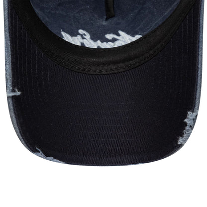 Pictured is this New Era Pigment Wash 9TWENTY A-Frame in navy. 5