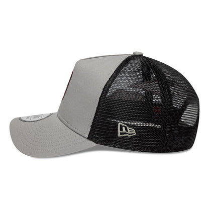 Pictured is this AC Milan Patch 9FORTY A-Frame Trucker in grey. 6
