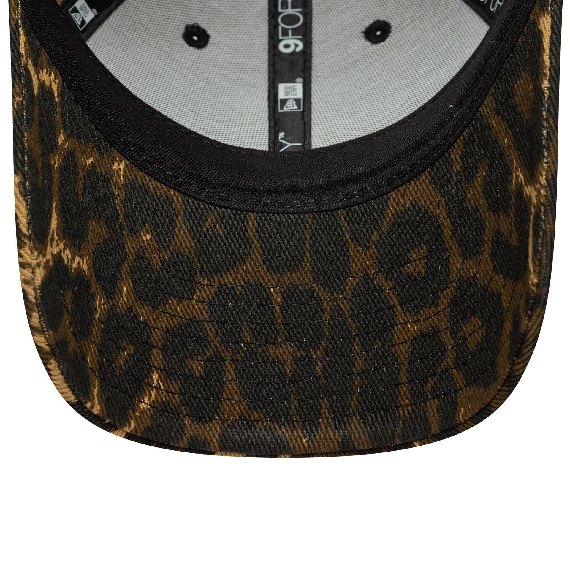 Pictured is this Womens AC Milan Leopard 9FORTY in open brown. 5