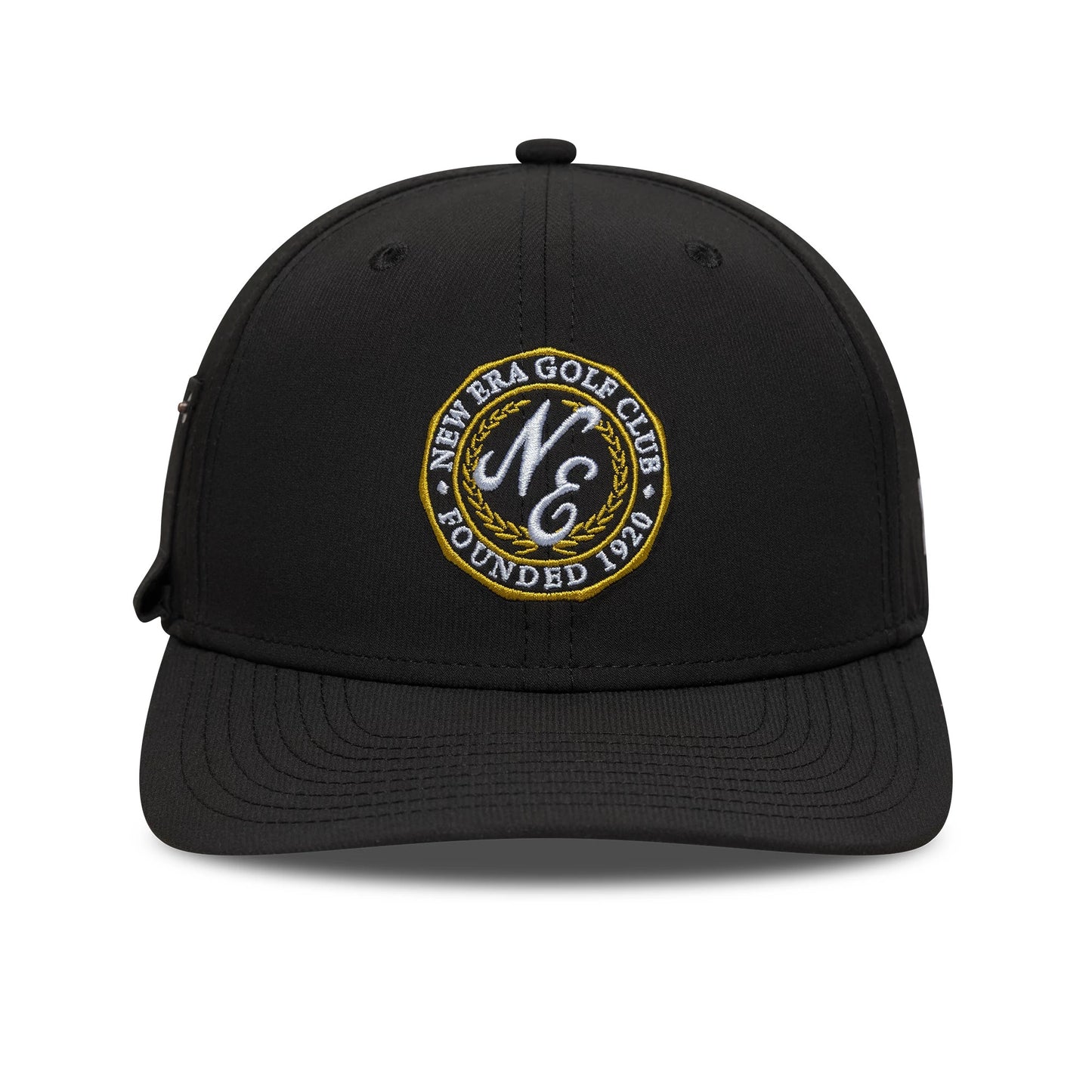 Pictured is this New Era Technical 9SEVENTY Stretch Snap cap in black. 2