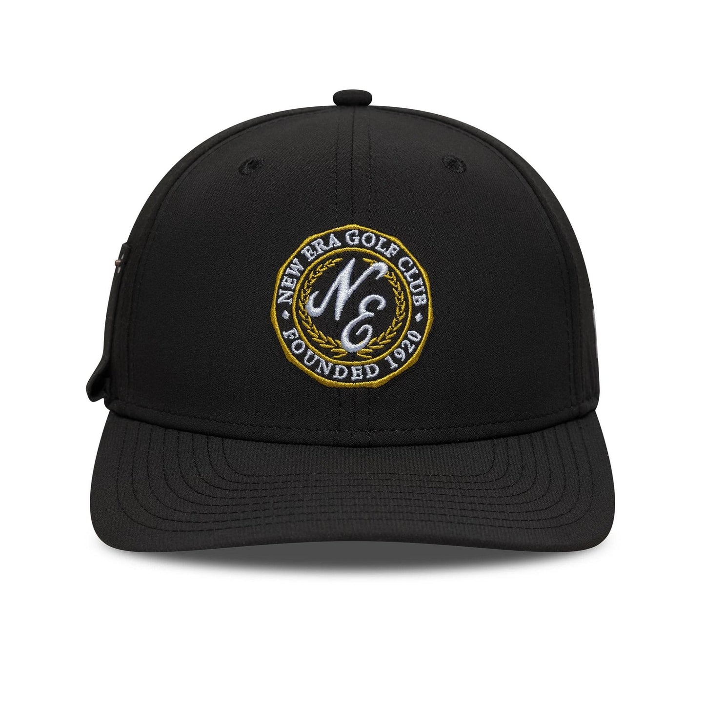 Pictured is this New Era Technical 9SEVENTY Stretch Snap cap in black. 2