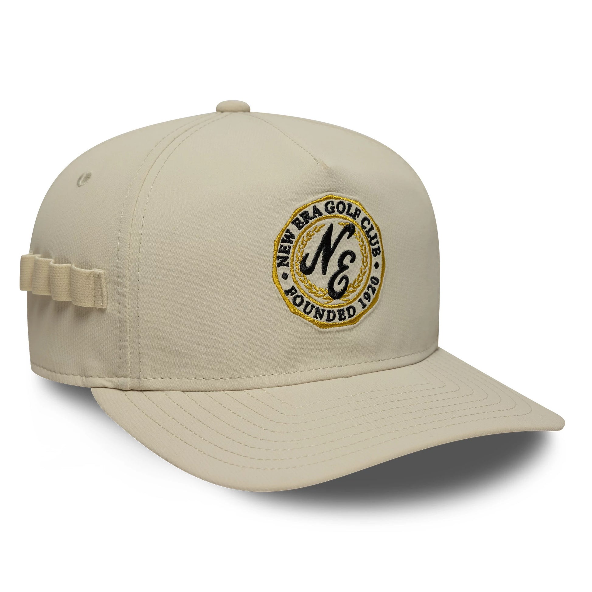 Pictured is this New Era Technical 19TWENTY cap in cream. 1
