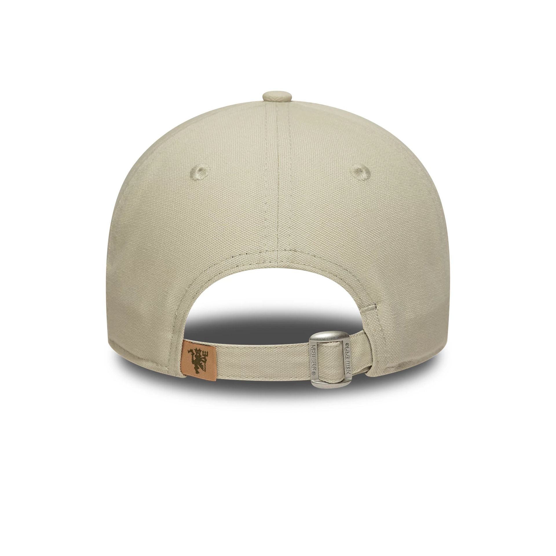 Pictured is this Womens Wordmark Manchester United FC 9FORTY in Cream. 4