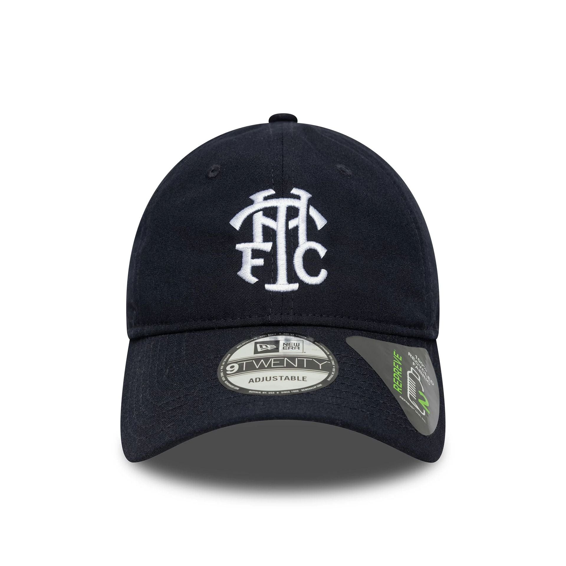 Pictured is this Repreve® Tottenham Hotspur FC 9TWENTY Adjustable cap in navy. 2