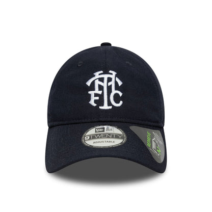 Pictured is this Repreve® Tottenham Hotspur FC 9TWENTY Adjustable cap in navy. 2