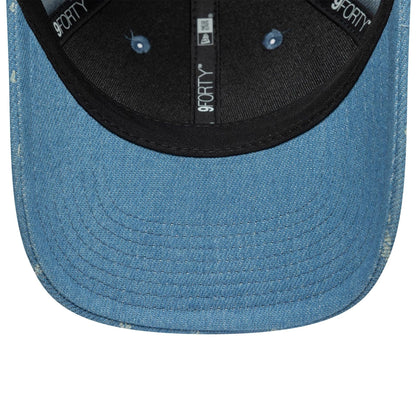 Pictured is this Denim VR46 9FORTY M-Crown in open blue. 5