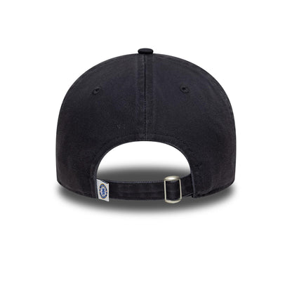 Pictured is this Chelsea FC Lion Crest Boucle 9TWENTY in navy. 4