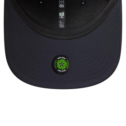 Pictured is this Chelsea FC Lion Crest Iridescent 9SEVENTY Stretch Snap in navy. 5