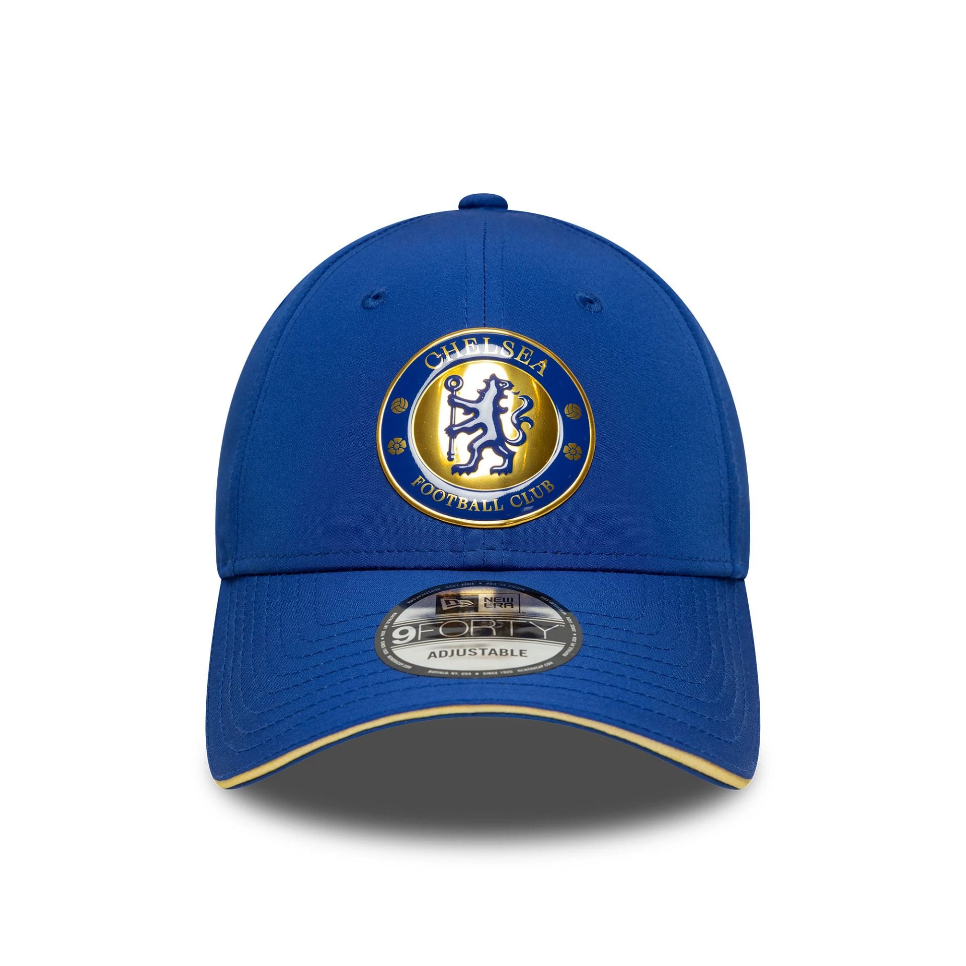 Pictured is this Chelsea FC Lion Crest Retro 9FORTY in blue. 2