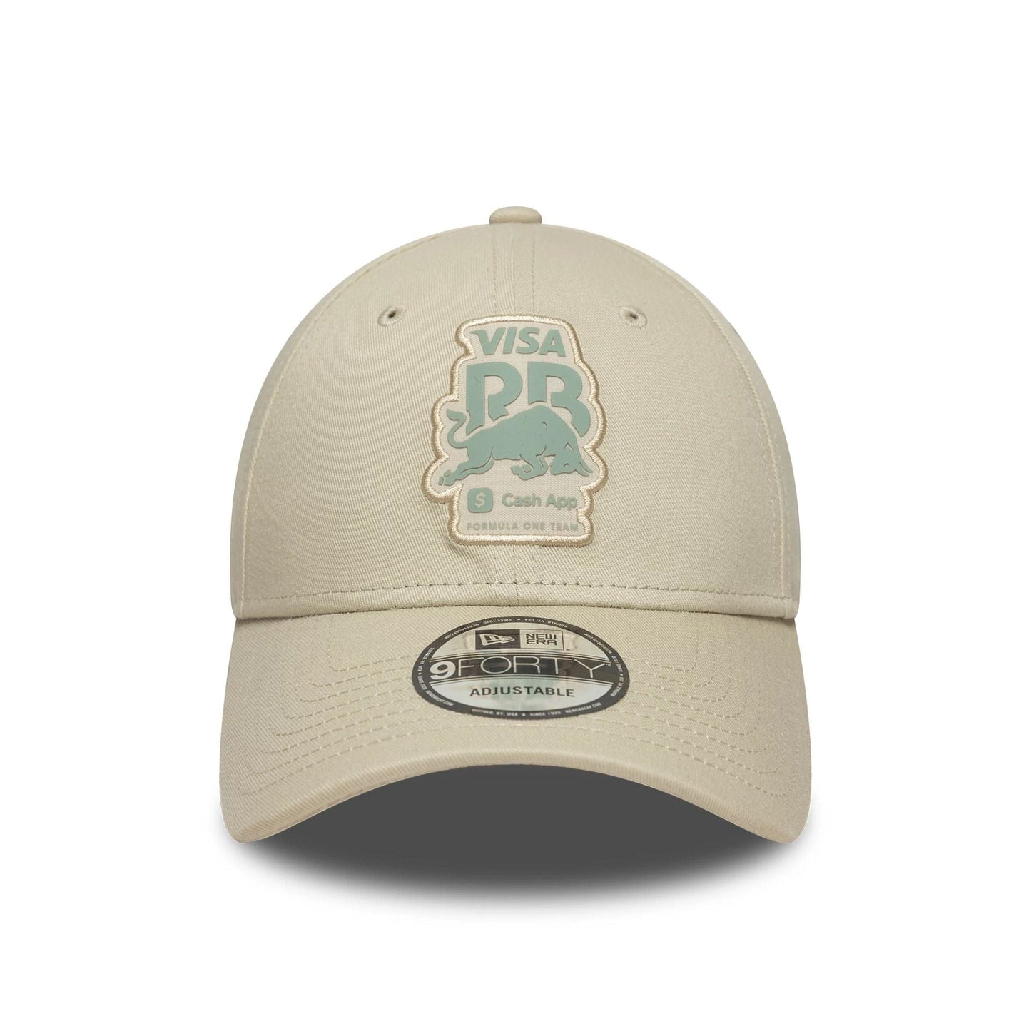 Pictured is this Visa Cash App Racing Bulls 9FORTY in Cream. 2