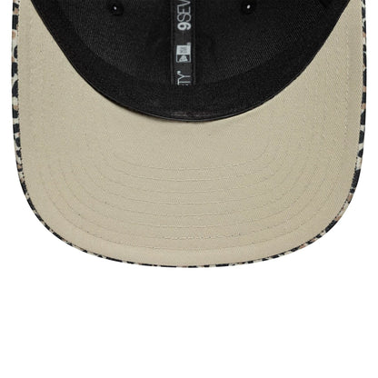 Pictured is this Leopard Visa Cash App Racing Bulls 9SEVENTY Stretch Snap in light beige. 5