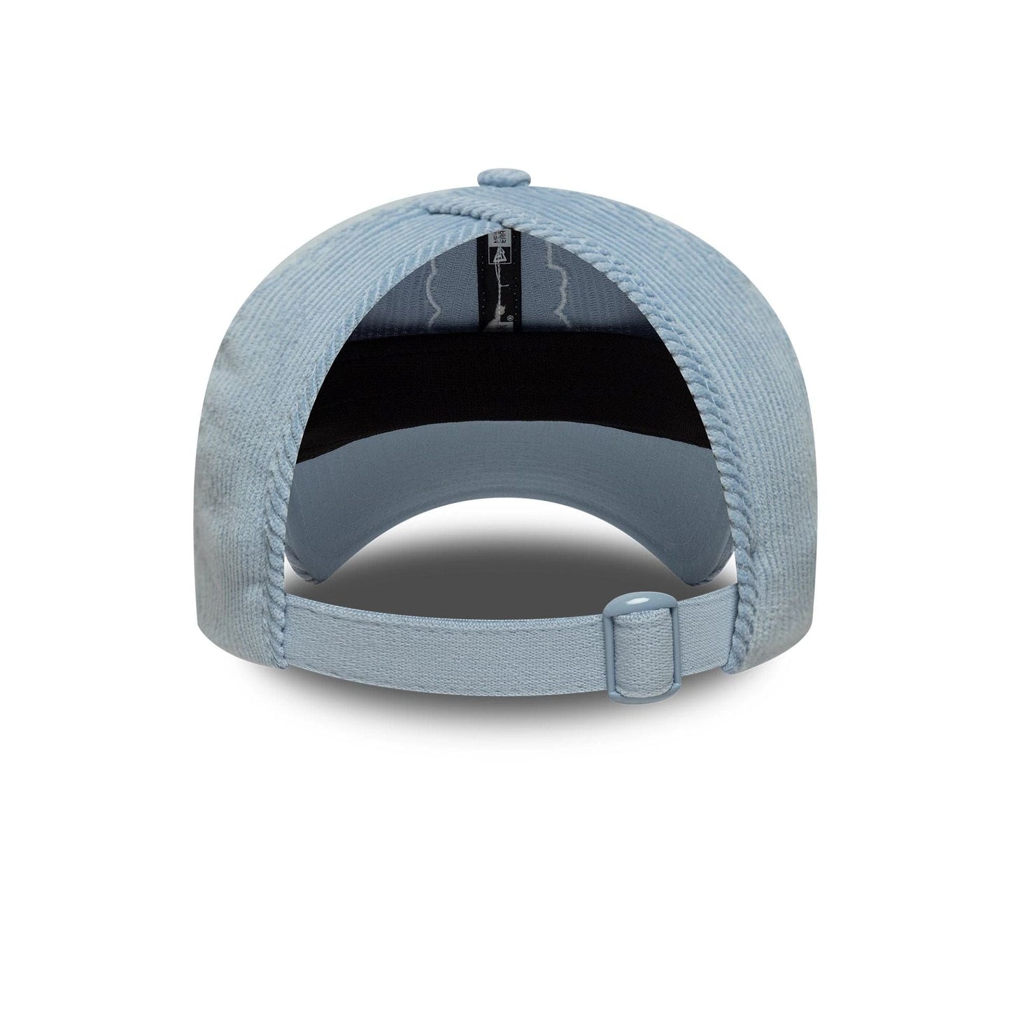 Pictured is this Womens Visa Cash App Racing Bulls Pony Tail in pastel blue. 2