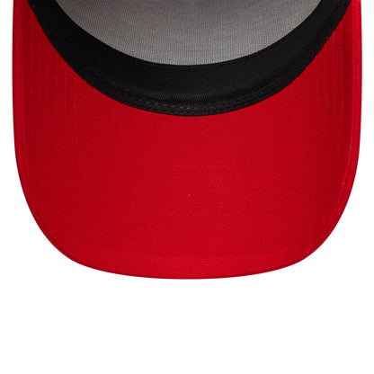 Pictured is this Ducati Corse Logo 9FORTY E-Frame Trucker in red. 5