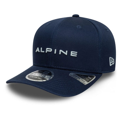 Pictured is this Alpine Racing 9SEVENTY Stretch Snap in navy. 1