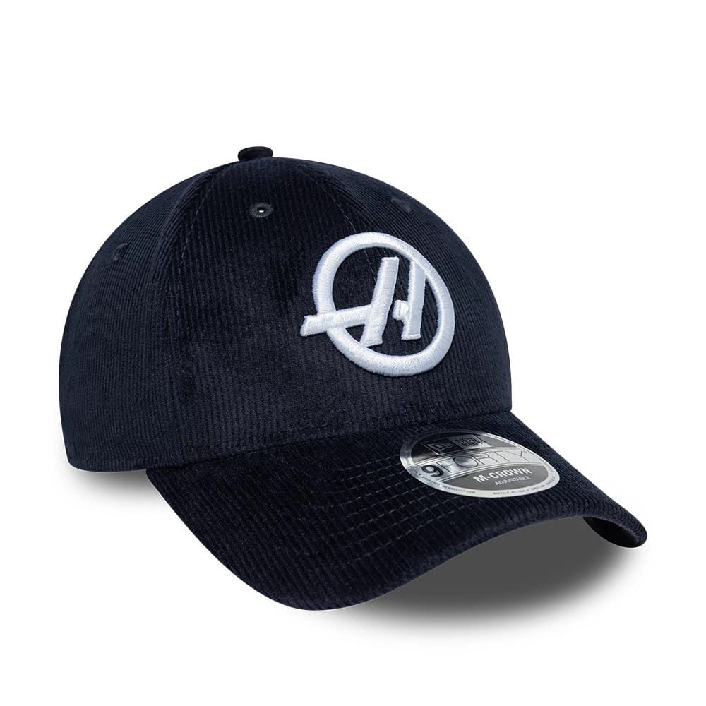 Pictured is this Cord TGR Haas F1 9FORTY in navy. 3