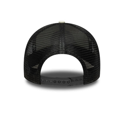 Pictured is this MoneyGram Haas F1 9FORTY A-Frame Trucker in Cream. 4