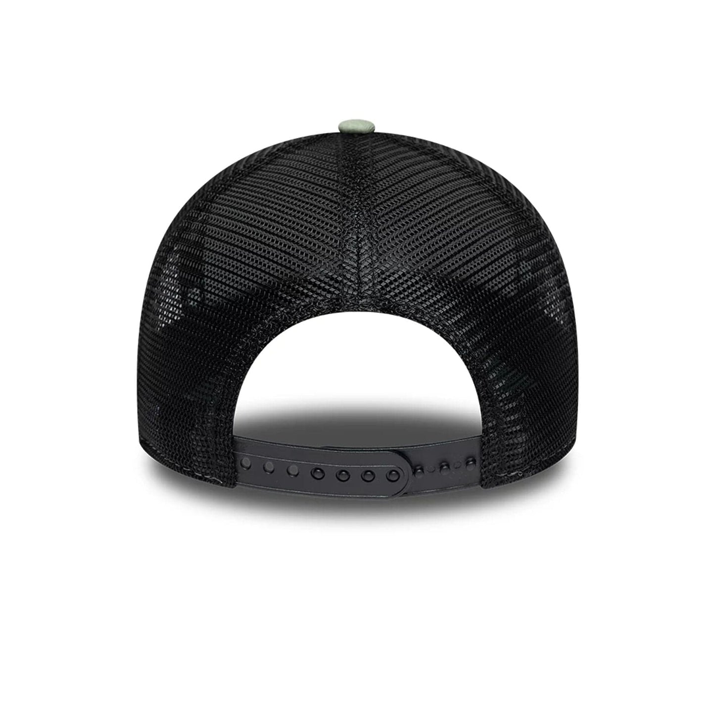 Pictured is this TGR Haas F1 9FORTY A-Frame Trucker in dark green. 4