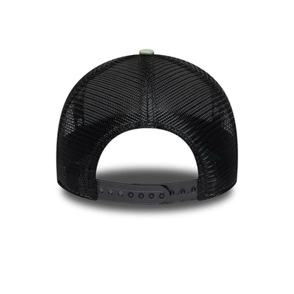 Pictured is this TGR Haas F1 9FORTY A-Frame Trucker in dark green. 4