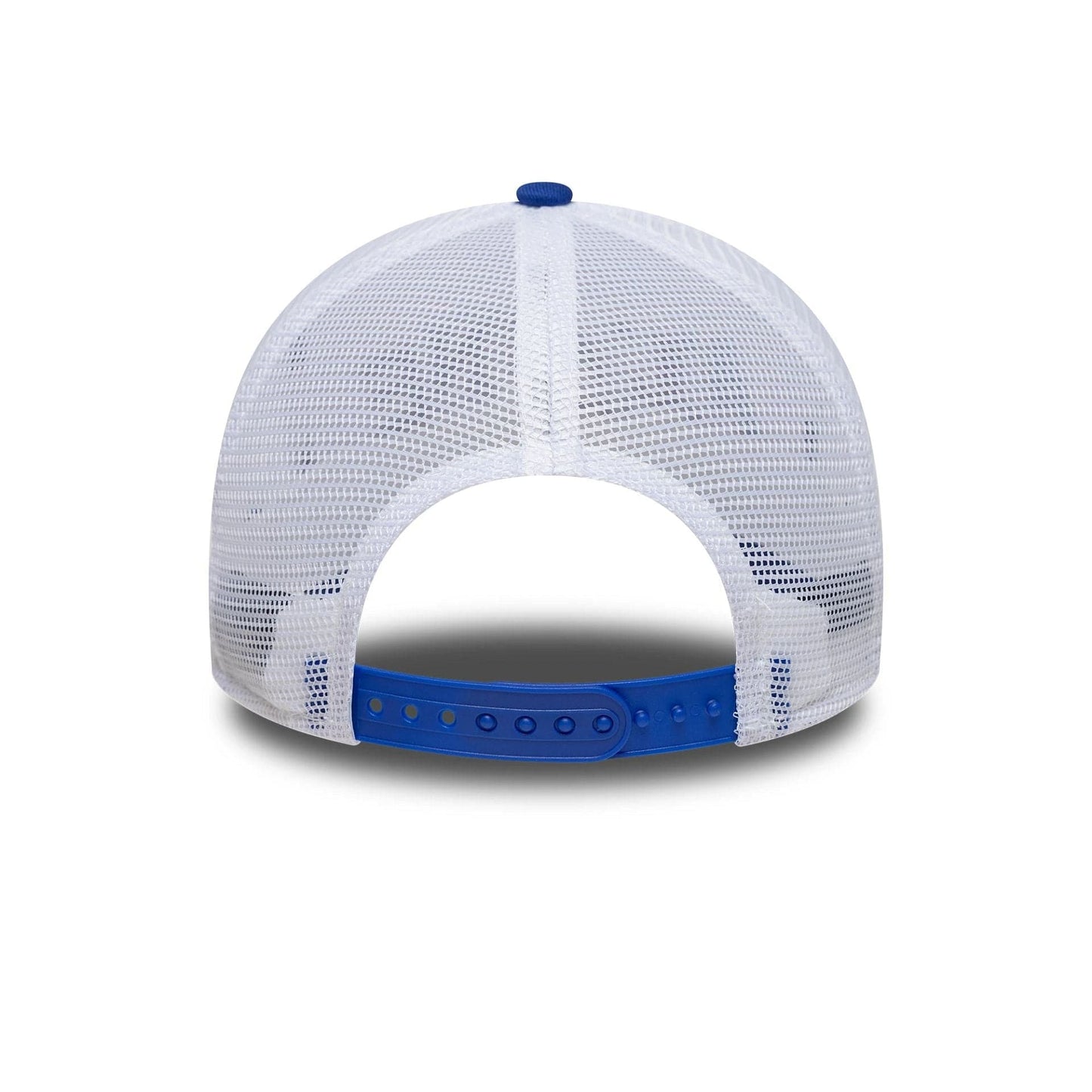 Pictured is this All Over Print Alpine Racing 9FORTY A-Frame Trucker in white. 4