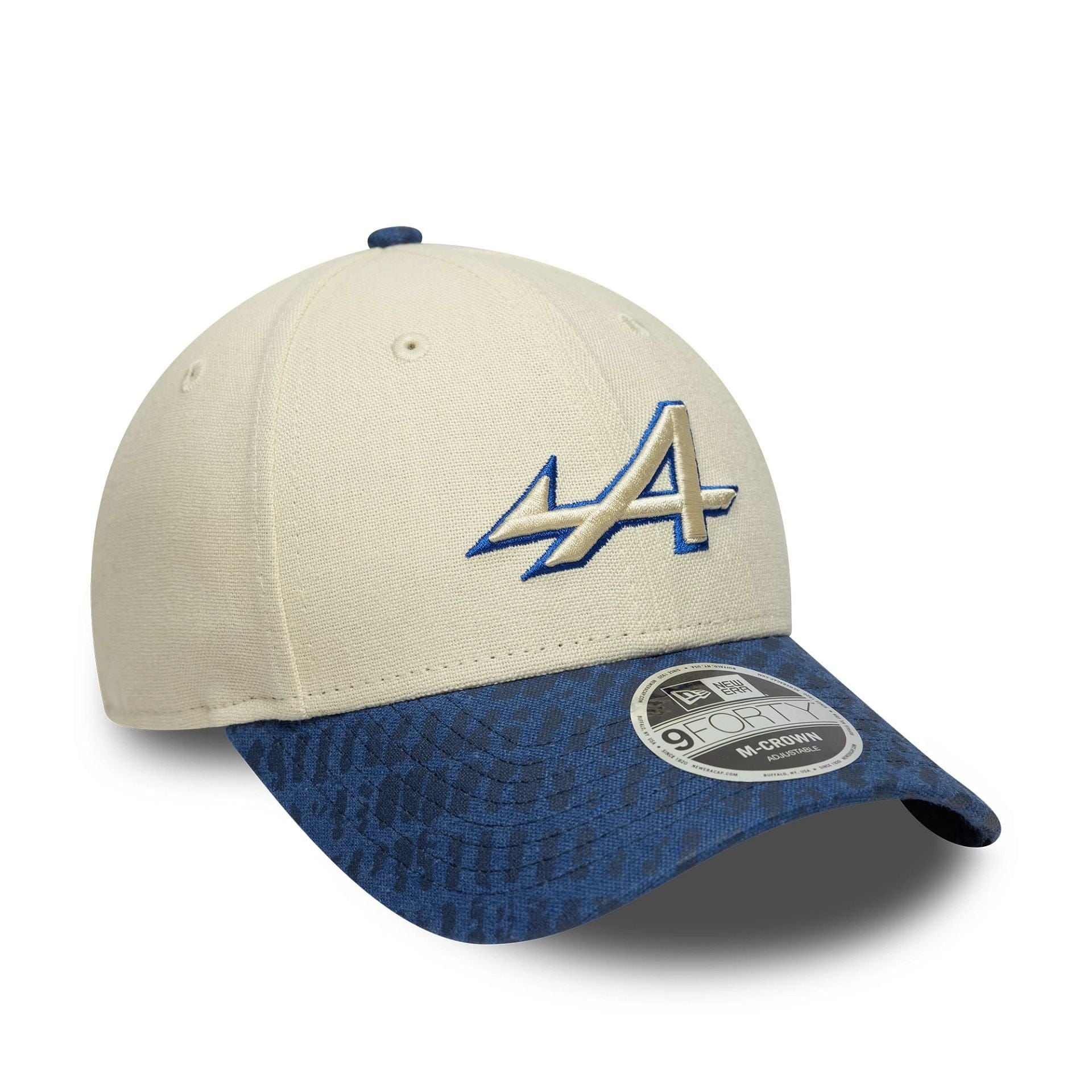 Pictured is this Heritage Alpine Racing 9FORTY M-Crown in Dark Blue. 3