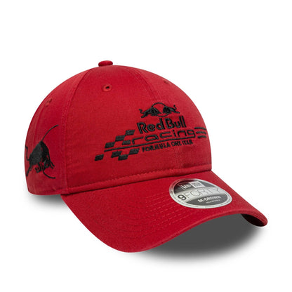 Pictured is this Washed Red Bull Racing 9FORTY M-Crown in dark red. 1
