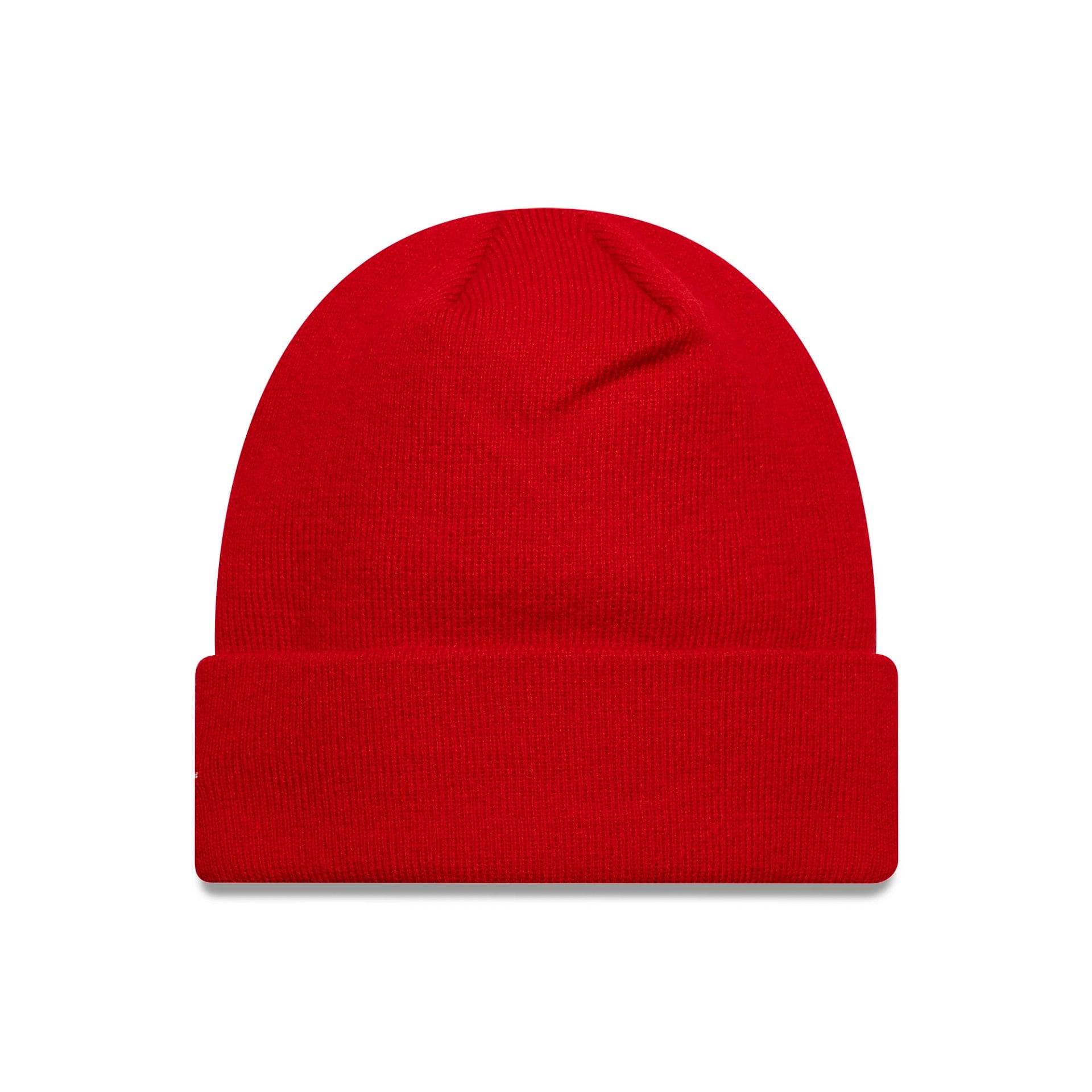 Pictured is this Core Stade Toulousain Cuff Knit Beanie in red. 2