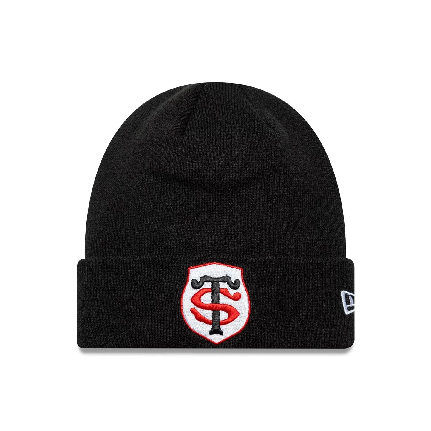 Pictured is this Core Stade Toulousain Cuff Knit Beanie in black. 1